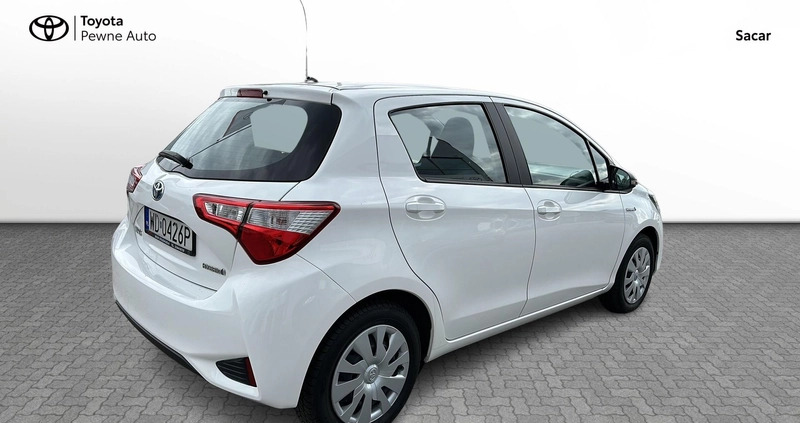 Toyota Yaris cena 58900 przebieg: 135200, rok produkcji 2020 z Skierniewice małe 92